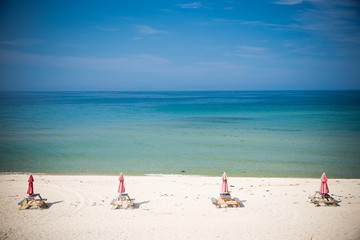the beautiful beach of Jeju Island, South Korea