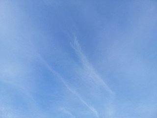blue sky with clouds