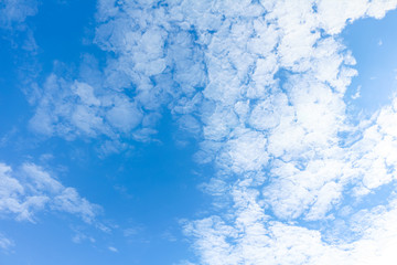beautiful of cloud on blue sky background.