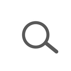 Search icon vector isolated on white background. Lupe symbol for your design, logo, application, UI.