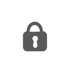 Padlock icon , vector illustration