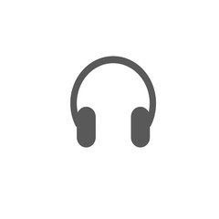 Fototapeta na wymiar headphone icon vector isolated on white background. earphone symbol for your design, logo, application, UI.