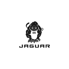 Vector illustration of a big cat jaguar or leopard logo design inspiration - vector © t a k a h i r o