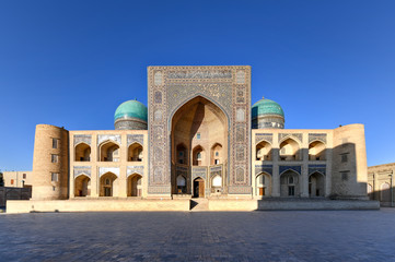 Fototapeta na wymiar Ancient Mir-i-Arab Madrasa - Bukhara, Uzbekistan