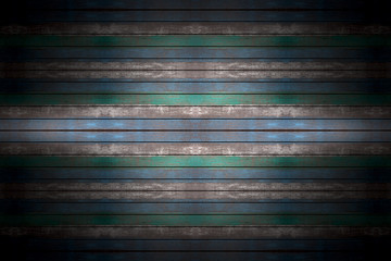 Blue and brown wood backgrounds,plank or wall texture