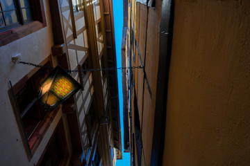 window of modern building