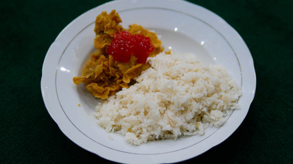 This is a very delicious food called chicken