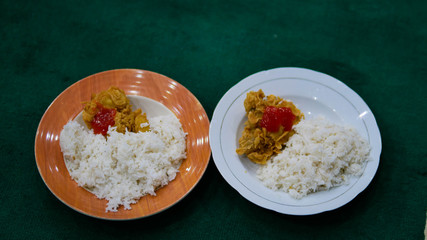 This is a very delicious food called chicken