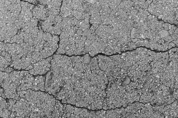 old broken cracked asphalt texture background