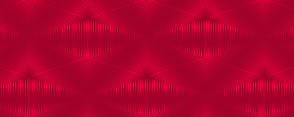 Obraz premium Red hexagon stretch line background