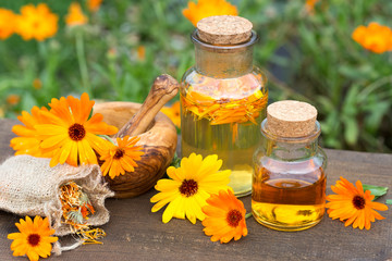 aroma oil from calendula