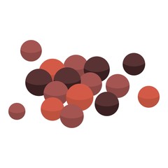 Cabbage spices icon. Isometric of cabbage spices vector icon for web design isolated on white background