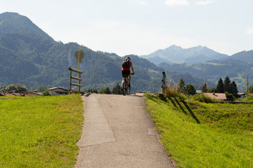 Radfahrer Tirol