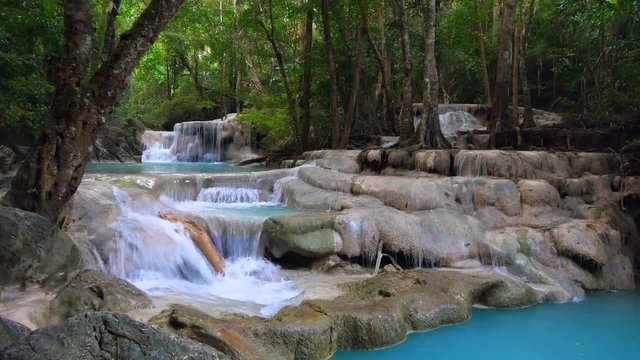 Erawan Waterfall, Kanchanaburi province, Thailand