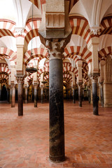 columns in mezquita, Columns in Mosque,cordoba's Mezquita, Spain