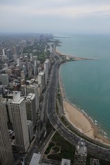 Obraz premium aerial view of paris from eiffel tower
