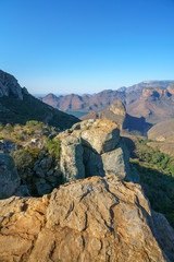 hiking on the leopard trail, upper lookout, blyde river canyon, south africa 4
