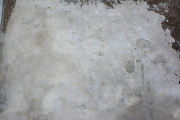 Background of an old concrete wall painted white with fine texture