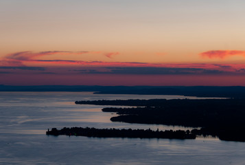 Sunset over Bodensee