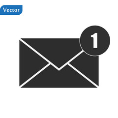 Envelope Icon in trendy flat style isolated on grey background. Mail symbol for your web site design, logo, app, UI. Vector illustration, EPS10.
