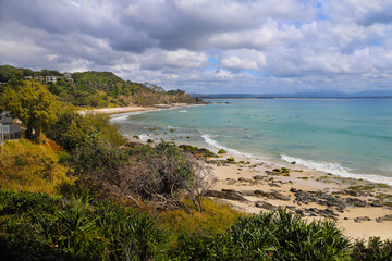 Obraz premium Beautiful beach view in Byron Bay
