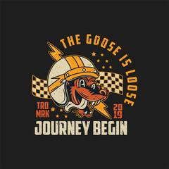 Fox Dog Helmet Race Illustration