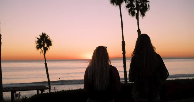 Taking pictures at sunset beautiful colors