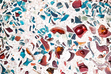 Obraz premium Multicolored marble floor texture. Abstract background