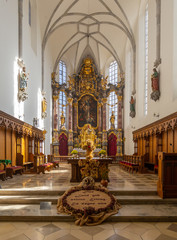 little town Aichach in Bavaria
