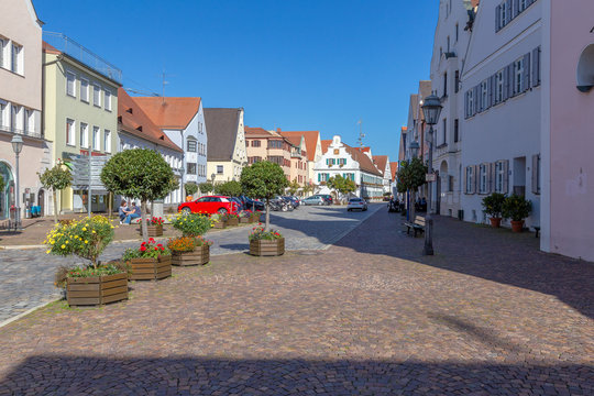 little town Aichach in Bavaria