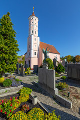 Obraz premium little town Aichach in Bavaria