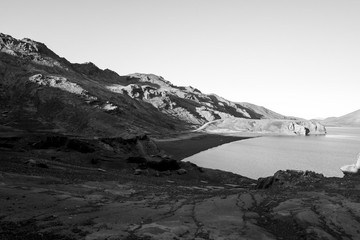 Der See Kleifarvatn auf der Halbinsel Reykjanes nahe Hafnarfjörður
