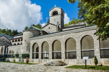 Klasztor w miasteczku Cetinje, Czarnogóra