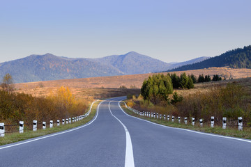 road in the mountains
