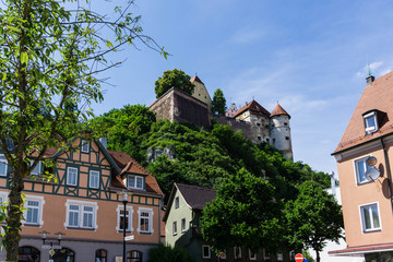 Hellenstein Castle Museum in Heidenheim an der Brenz, Baden-Wuerttemberg