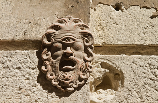 polyphemus polifemo mask greek myth