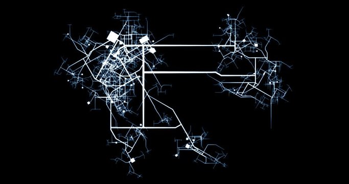 Smart City Expansion and Investment Concept