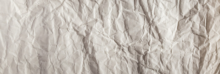 old white crumpled paper background