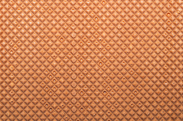 Fototapeta premium Chocolate bar macro texture. squared pattern background