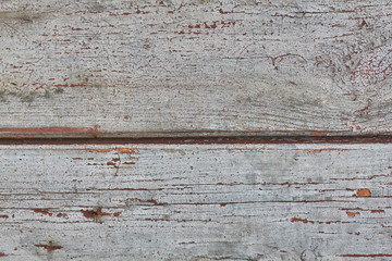 texture of old painted boards with peeling paint, background