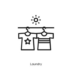laundry icon vector