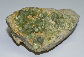 Demantoid Garnet in Matrix from Madagascar