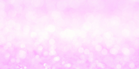 Abstract blurred pink tone Christmas lights background