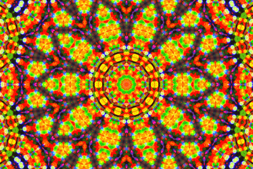 Bright color background with abstract pattern