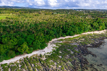 Fototapeta na wymiar Eua island in Kingdom of Tonga aerial photography