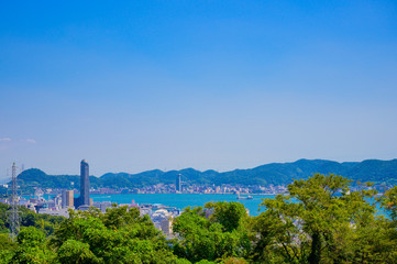 夏の関門海峡