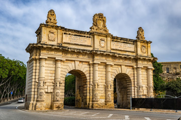 Fototapeta na wymiar Portes des Bombes Gate in Malta