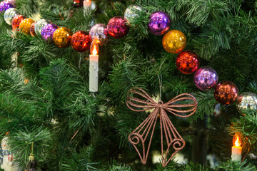 Christmas tree background