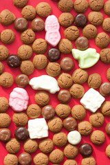 Pepernoten cookies for traditional Dutch feast called Sinterklaas.