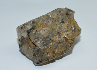 Aquamarine raw gemstone